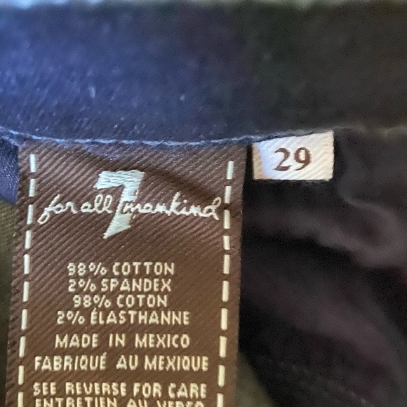 7 For All Mankind Original Bootcut Jeans - Picture 4 of 5
